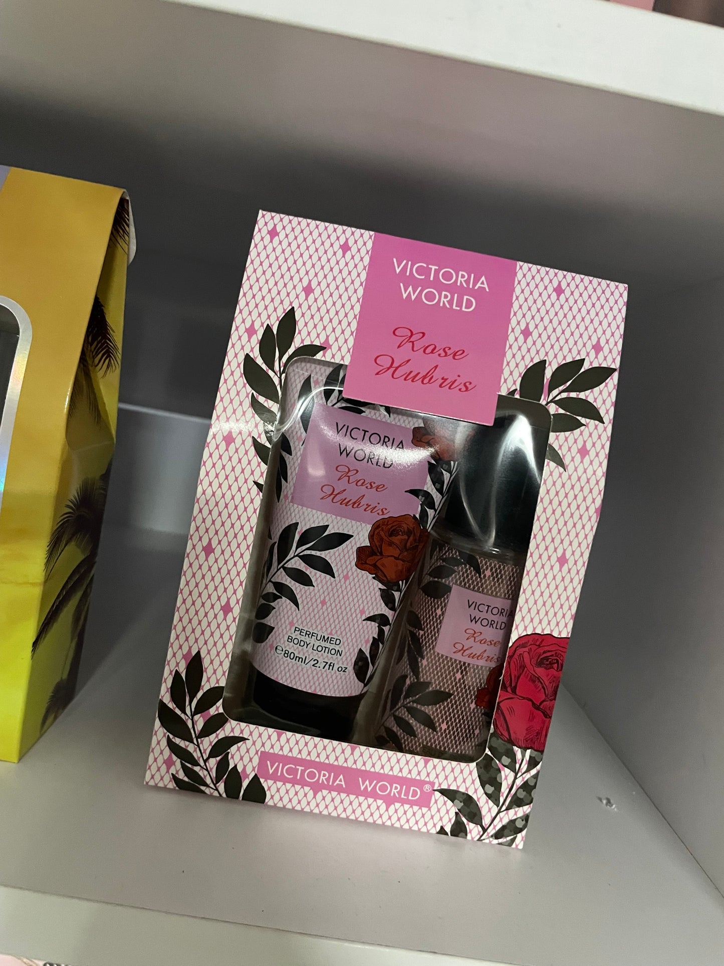 Coffret body mist body lotion