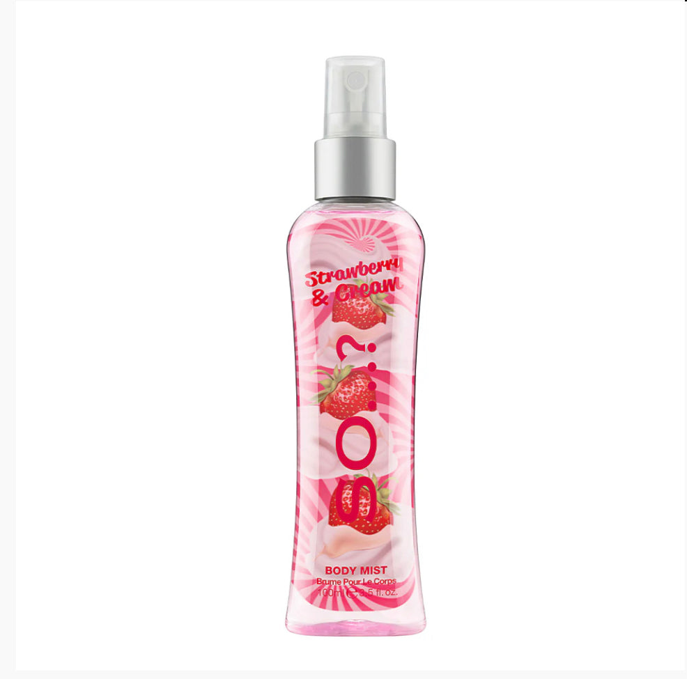 SO…? Strawberry & Cream Body Mist 100ml