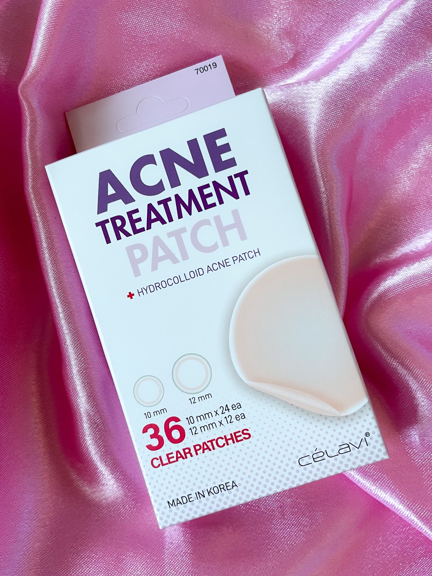 Acne treatment patch